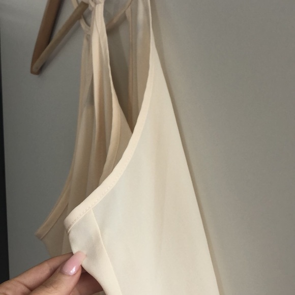 Cream Bodysuit - NWOT - Sz S - Picture 5 of 7